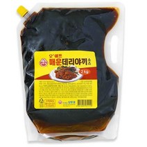 오뚜기 오쉐프 매운데리야끼 소스, 2kg, 1개
