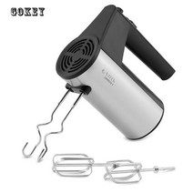 버티컬믹서 반죽기 스탠드 믹서기수직 주방 믹서 자동 Eggbeater 크림 커피 가루 스테인레스 스틸 베이킹, 01 black_03 UK