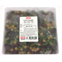 이홈베이킹 당적삼색콩-강낭콩 완두콩 병아리콩 750g 냉동(아이스박스+아이스팩), 6개