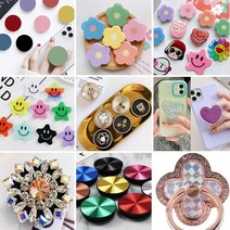 핸드폰 그립톡 120종 핸드폰 거치대 케릭터 에폭시 아크릴 마노기샵, 17 에폭시 애플푸들, 1개