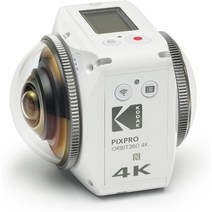 Kodak 360도 VR 카메라 듀얼 20MP CMOS 센서, 기본