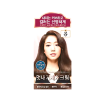 려 우아채 멋내기 새치크림 6종 염모제, 5N자연갈색, 1개