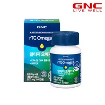 [GNC] 알티지 오메가3 60캡슐 (1개월분), 옵션선택