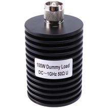 100W의 DC-PL259 1GHz의 더미 부하 더미 부하 플러그 UHF RF 동축 커넥터 더미로드, 하나, 검정, 한개옵션0