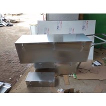 봉고 적재함 공구박스 포터 공구함 화물차 수납함, 100x50x50cm스틸1.5mm두께자물쇠포함