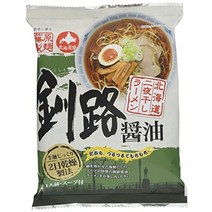 후지와라 제면 홋카이도 이야 말린 라면 구시로 간장 102g×10봉, 102 그램 (x 10), 10개, 102g