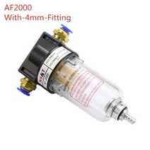 유수분리기 스텐판 수분분리기 여과기AF2000 1/4 소스 프로세서 구리 필터 공기 펌프 오일 및 물 분리기, 01 AF2000 4mm-Fitting