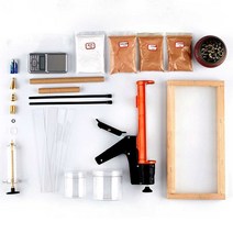 수제 인센스 스틱 만들기 DIY 천연 디퓨저 제조기 향, 세트/(실향+원뿔향+코일향)향제작도구