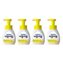 크리넥스 버블버블 핸드워시 레몬허브 250mLx4개, 단품없음, 상세 설명 참조