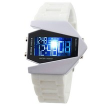 다이버시계 방수시계 잠수 수영장 프리다이빙 스킨스쿠버장비 야외 스포츠 시계 남자 큰 다이얼 패션 간단, 02 White 1