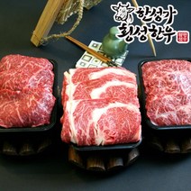 [한성가횡성한우]횡성한우 1++등급 명품프리미엄 구이세트 3호, 단품