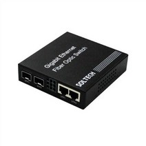 솔텍 2포트 2SFP 이더넷 광 스위칭허브 SFC300G