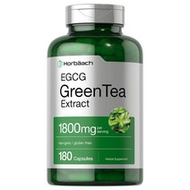 호바흐 EGCG 그린티 녹차 추출물 카테킨 1800mg 180캡슐