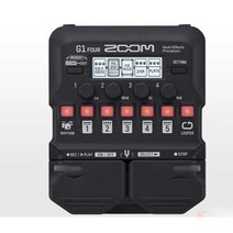 zoom G1X 멀티 이펙터 페달 어댑터 디스토션, G1X FOUR