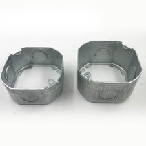 국산 매입 철 복스 8각 아울렛박스 54mm, 1개