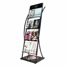 리플렛거치대 삼화 철제 카다로그스탠드 규격 CS 312L 2열 4단 A, 색상:[색상]본상품, 단품