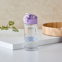 [모던하우스] NEW리틀버디 원터치보틀 500ml 퍼플, 선택:단일상품
