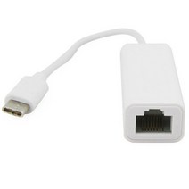 라우터 모뎀 네트워크카드 타입 c USB C USB 이더넷 어댑터 10100Mbps 네트워크 카드 Rj45 타입 c USB C Lan Macbook Windows 유선 인터넷 케, 한개옵션0