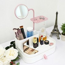 [KT알파쇼핑]화장대 주얼리 보관 거울 미용뷰티 수납함 아르데코, 블루_W5F0E89