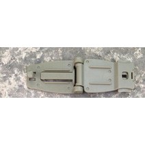 캠핑 악세서리 3 개몫 캠핑 하이킹 가방 버클 배낭 웨빙 클립 야외 전술 swat carabiner 캠핑 장비 edc 도구 액세서리, 카키색 옷감