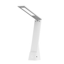 MONTHERIA 몬테리아 LED 데스크 스탠드 충전식 무선 LED 데스크 램프, 흰색