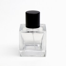 새로핸즈 향수공병 클램프 타입 향수유리용기 픽셀 투명 50ml, 단품