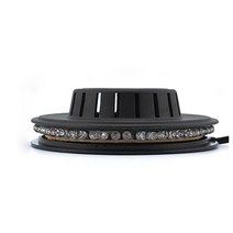 불멍스피커 캠핑 차박 불꽃 무드 등 블루투스 스피커 뜨거운 미니 48 leds 8w rgb 해바라기 레이저 프로젝터 조명 ​​디스코 벽 무대 조명 바 dj 사운드 배경 파티, 검은색, 나는 플러그
