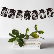 졸업가랜드 졸업식 포토존 축하문구 가랜드제작