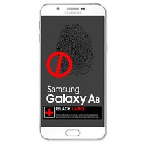 BEAT 갤럭시A8 저반사 지문방지 보호필름 BLACK LABEL, 상세설명 참조