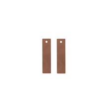 [케이엠사이언스] 금속판 과일전지 전극, 구리판 간이전동기용(2개1조), 1개