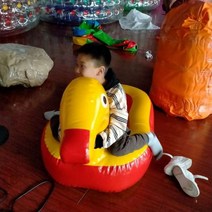 에어바운스 물 풍선 장난감 바나나 시소 자이로 트램펄린 오션 볼 풀 공원 흔들 목마 Hot Wheels, 07/두꺼운 오리 새끼 1.1x0.8 미터