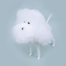 탑독 헤어 연습용 위그 강아지위그 학원 학교 연습용
