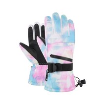 360도 이중방수 겨울 스키장갑 파스텔 M, 단품