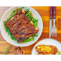 바베큐 폭립 500g (냉동) 등갈비구이 등갈비바베큐 캠핑고기, 1개