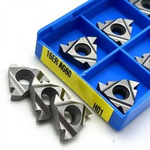 나사 공구 MMT 16ER 16IR 11ER 11IR AG60 초경 인서트 선삭 절삭 선반, [01] 11ER AG60 H01, [01] 10PCS(1box)