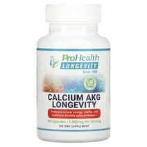 프로헬스롱기비티 칼슘 AKG 장수 1000mg 캡슐 60정, 4병