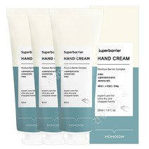 모모쏘우 슈퍼배리어 핸드크림 3개/미백 주름개선 각질제거와 3단 보습력, 3개