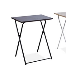 Sunshine 높은 노트북 책상 입식 베란다 선반 접이식 폴딩 간이 보조 접는, 월넛