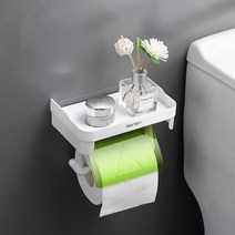 3 색 1 pc 방수 플라스틱 화장실 주방 다목적 선반 종이 타월 랙 보관 선반 욕실 화장실 액세서리, 초록