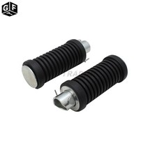 슈퍼커브 윈드스크린 시트 사이드미러 튜닝 혼다 새끼 c125 2018-2021 용 1 쌍 오토바이 고무 + 메탈 리어 발판 발 페그 발 페달 블랙, 없음