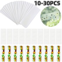 파리트랩 강한 플라이 트랩 버그 스티커 보드 잡기 진딧물 곤충 해충 방제 Whitefly Thrip Leafminer 접착제 10 개, [04] Multicolor 20PCS