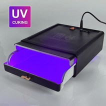 UV 경화기 LED 램프 3D 프린터 잉크 페인트 서랍형, 395nm