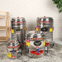 리빙패밀리 업소용 전기물통 야외전용 행사용 대용량 전기물통, 60호 더빨리(57L)