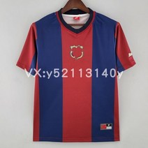 98-99 바르셀로나 축구복 저지 써드 패치 어웨이 축구유니폼 메시 유니폼 FC 어센틱