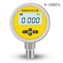 디지털 유압 게이지 0-60MPa 5 단위 3.15 "다이얼 0-10000PSI 공기 압축기 파이프 워크에 대 한 항목, 한개옵션1, 01 Black