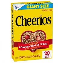 Cheerios 치리오스 아침식사대용 홀그레인오트 시리얼 600g, 1개