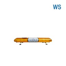 WS 차량용 장방형 경광등 DC(24V) 차량 상단부 안착식사이드체결, 단품