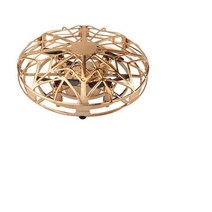 충돌 방지 비행 헬리콥터 매직 핸드 UFO 볼 항공기 감지 미니 유도 드론 어린이 전기 전자 장난감, Gold