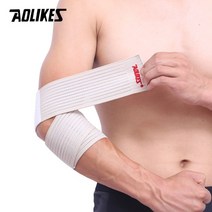 테니스엘보 골프엘보 엘보랩 AOLIKES 1PCS 농구 배드민턴 테니스 팔꿈치 패드 랩, 피부