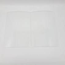 가제만 유리 책모양문진 투명 문진 아크릴 페이퍼, 1개